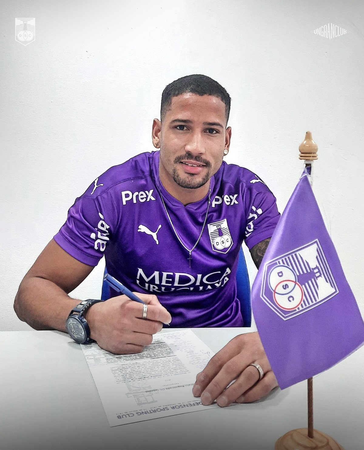 Alta en Defensor Sporting, los “violetas” anunciaron la llegada de Gonzalo Freitas