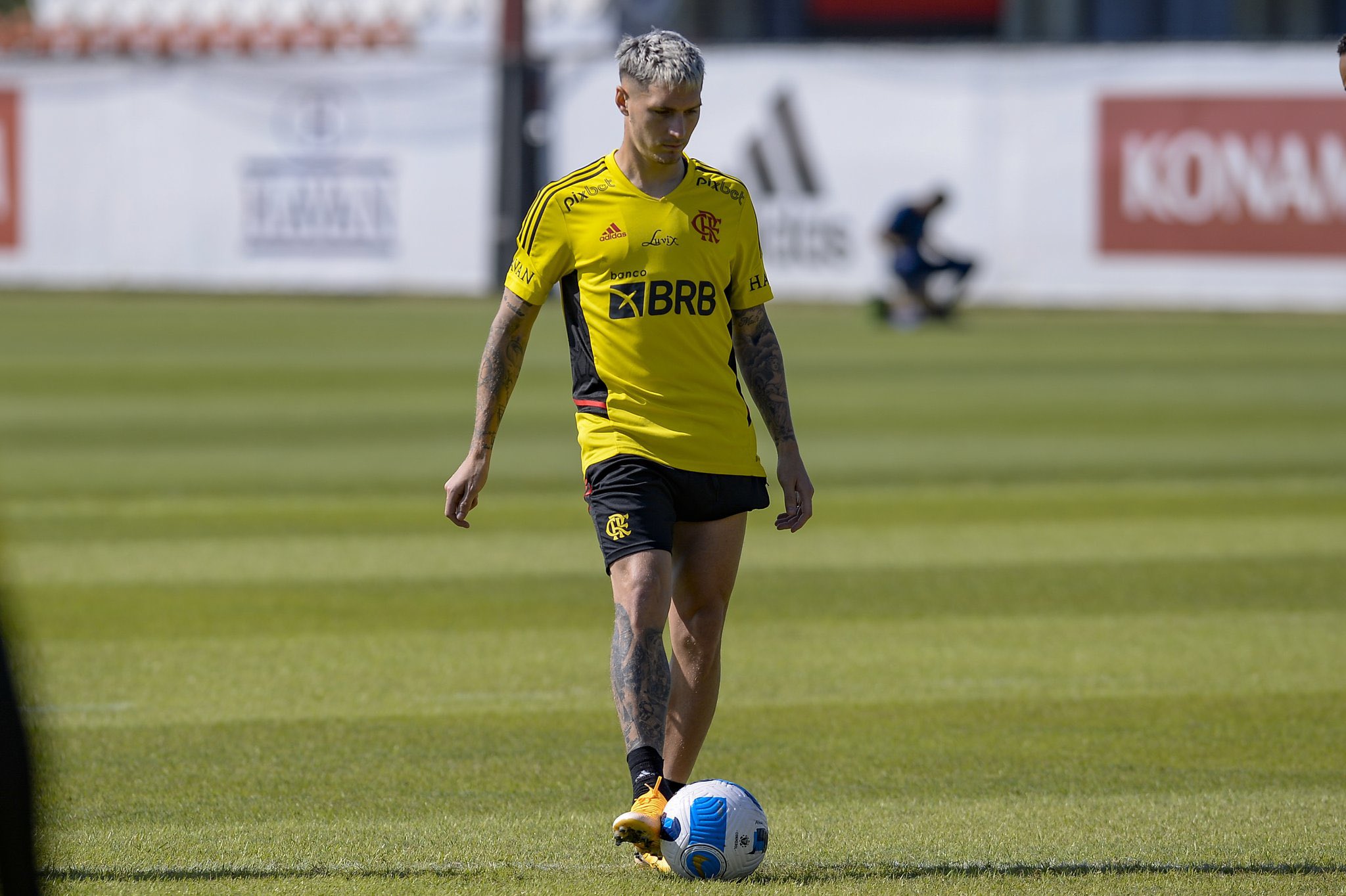 “Guille” Varela ye entrena en el Flamengo
