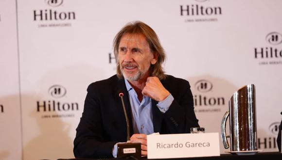 Gareca se despidió de la selección en una conferencia de prensa