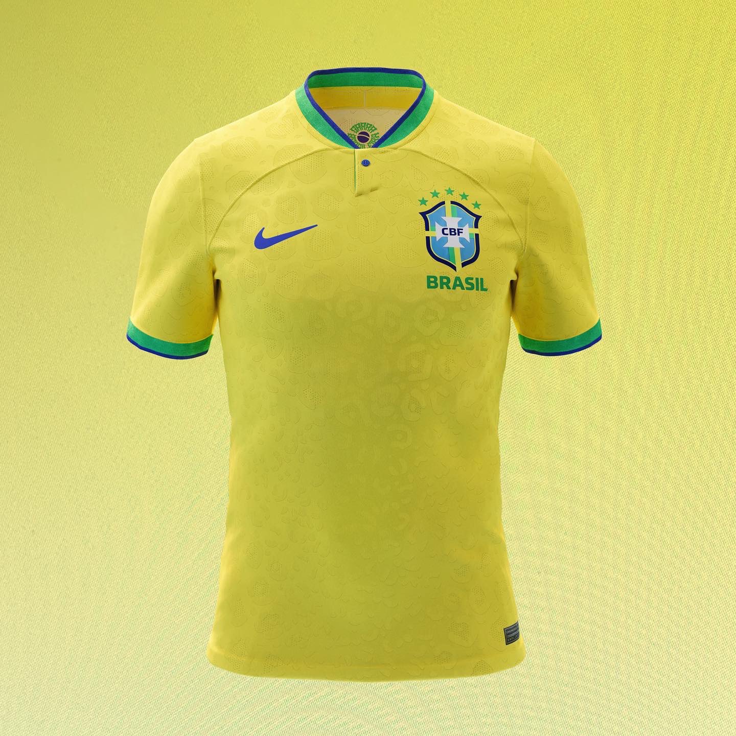 Brasil presentó su camiseta para el mundial