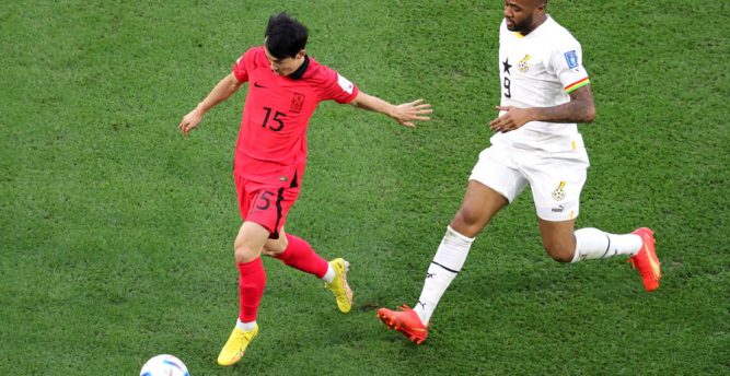 Ghana derrotó a Corea Del Sur en un partidazo por la segunda fecha del grupo H
