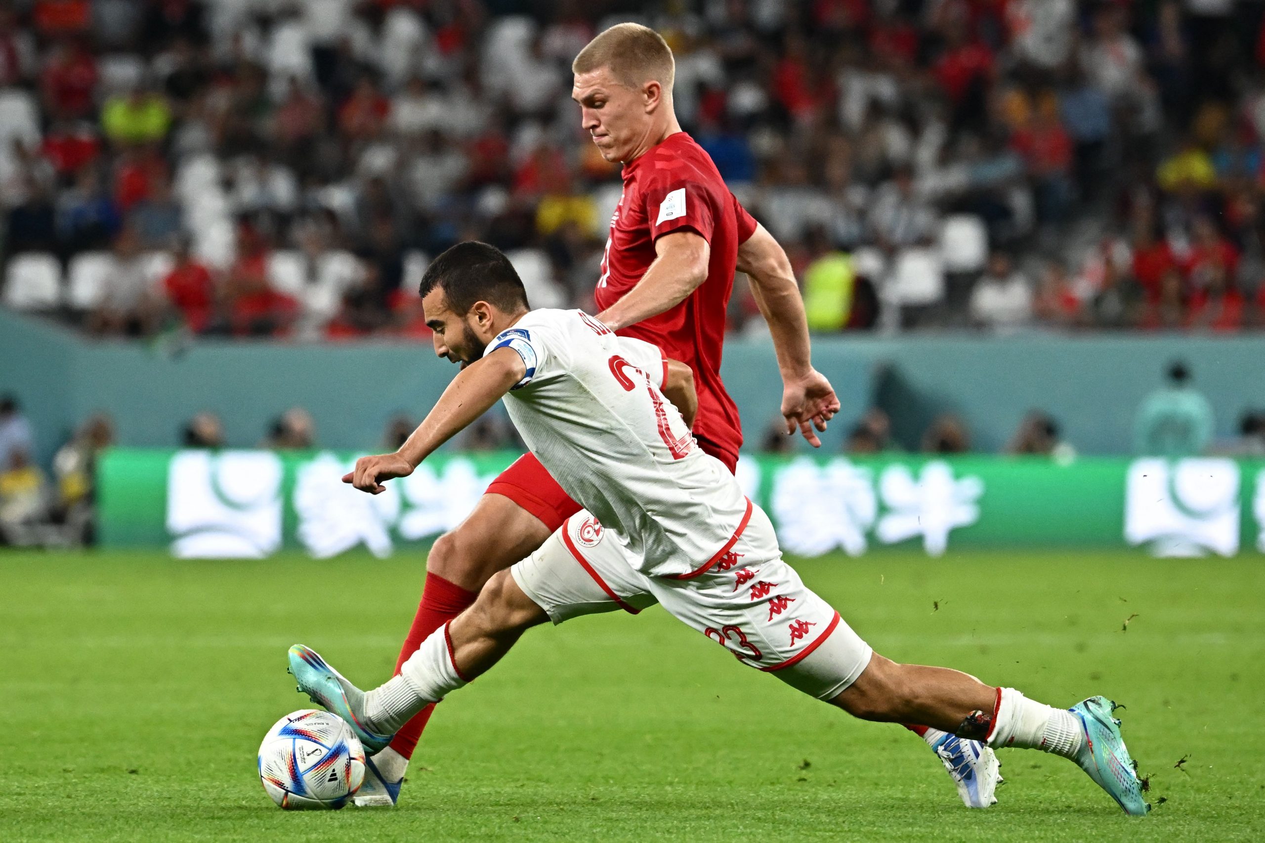 Dinamarca y Túnez fueron los protagonistas del primer empate sin goles