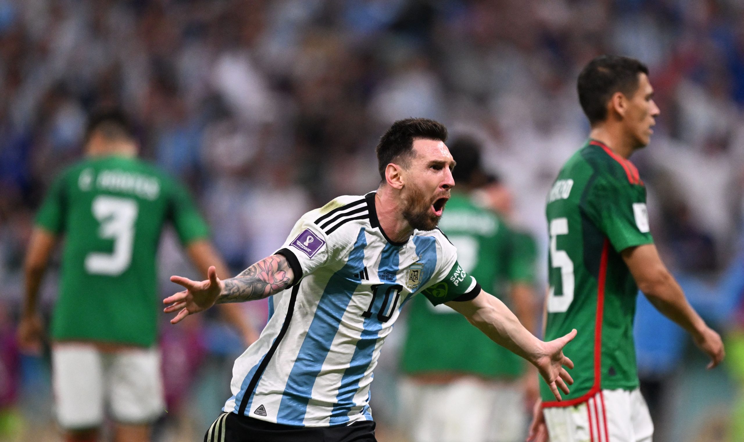 De la mano del ’10’: Argentina se impone ante México