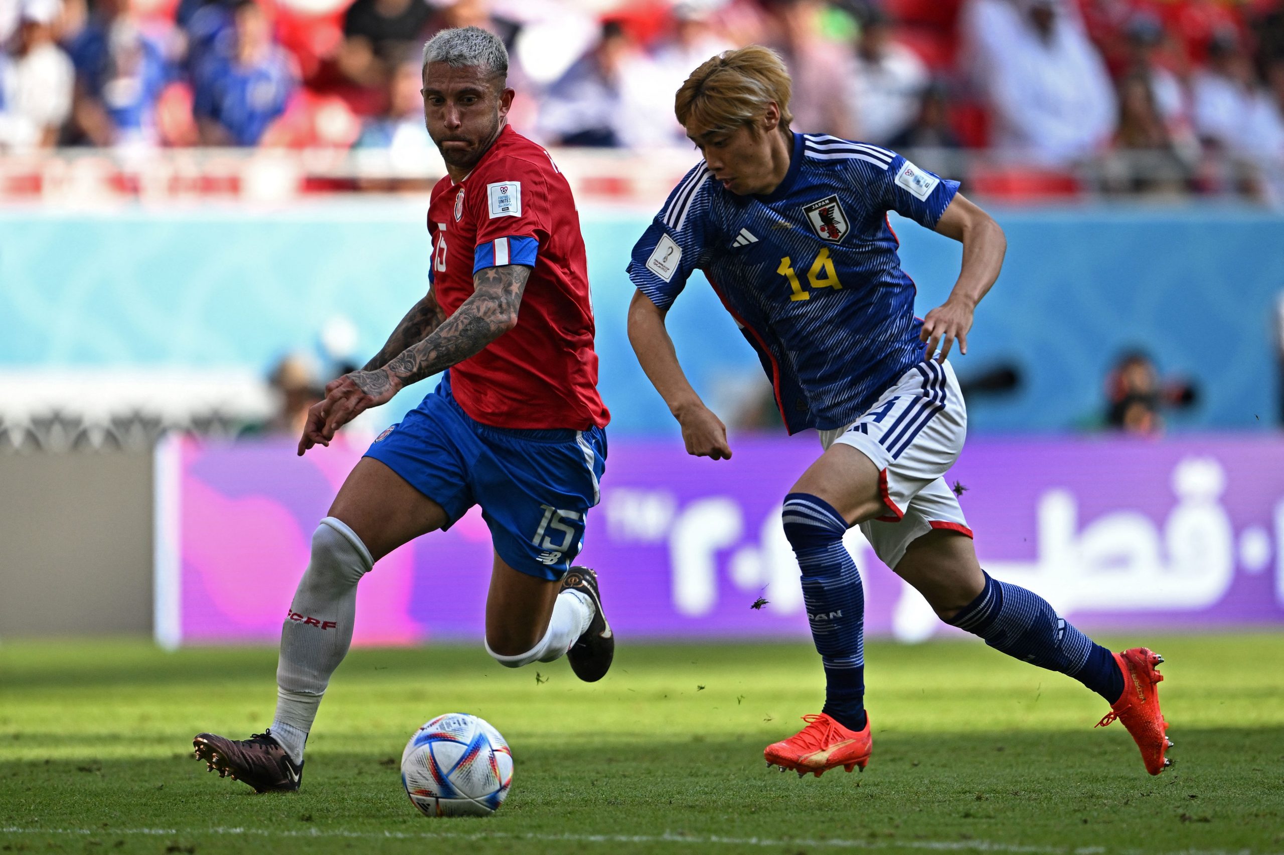 Costa Rica derrotó 1-0 a Japón y le quitó la chance de asegurar la clasificación