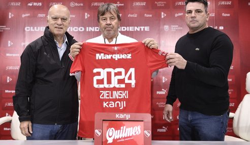 El elegido: Ricardo Zielinski es el nuevo técnico de Independiente