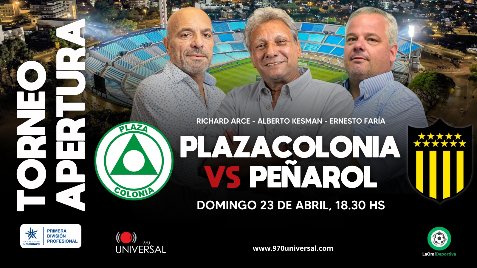 Plaza Colonia 1-2 Peñarol