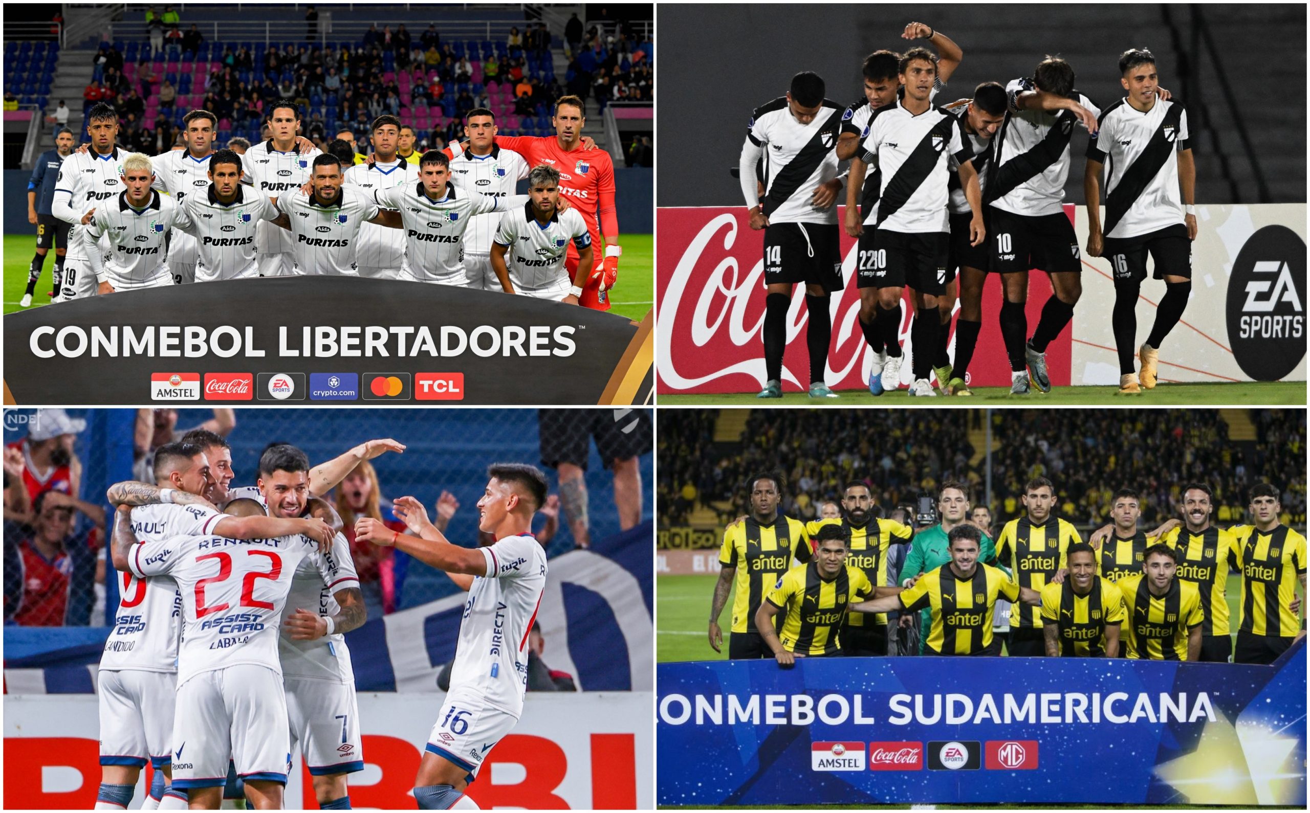 Nacional, Liverpool, Peñarol y Danubio: cómo llegan a la semana internacional