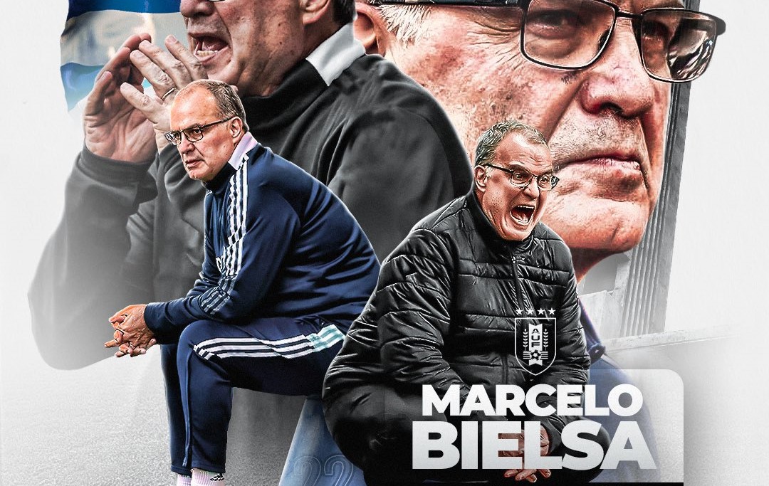 Es oficial: la AUF presentó a Marcelo Bielsa como el entrenador de Uruguay