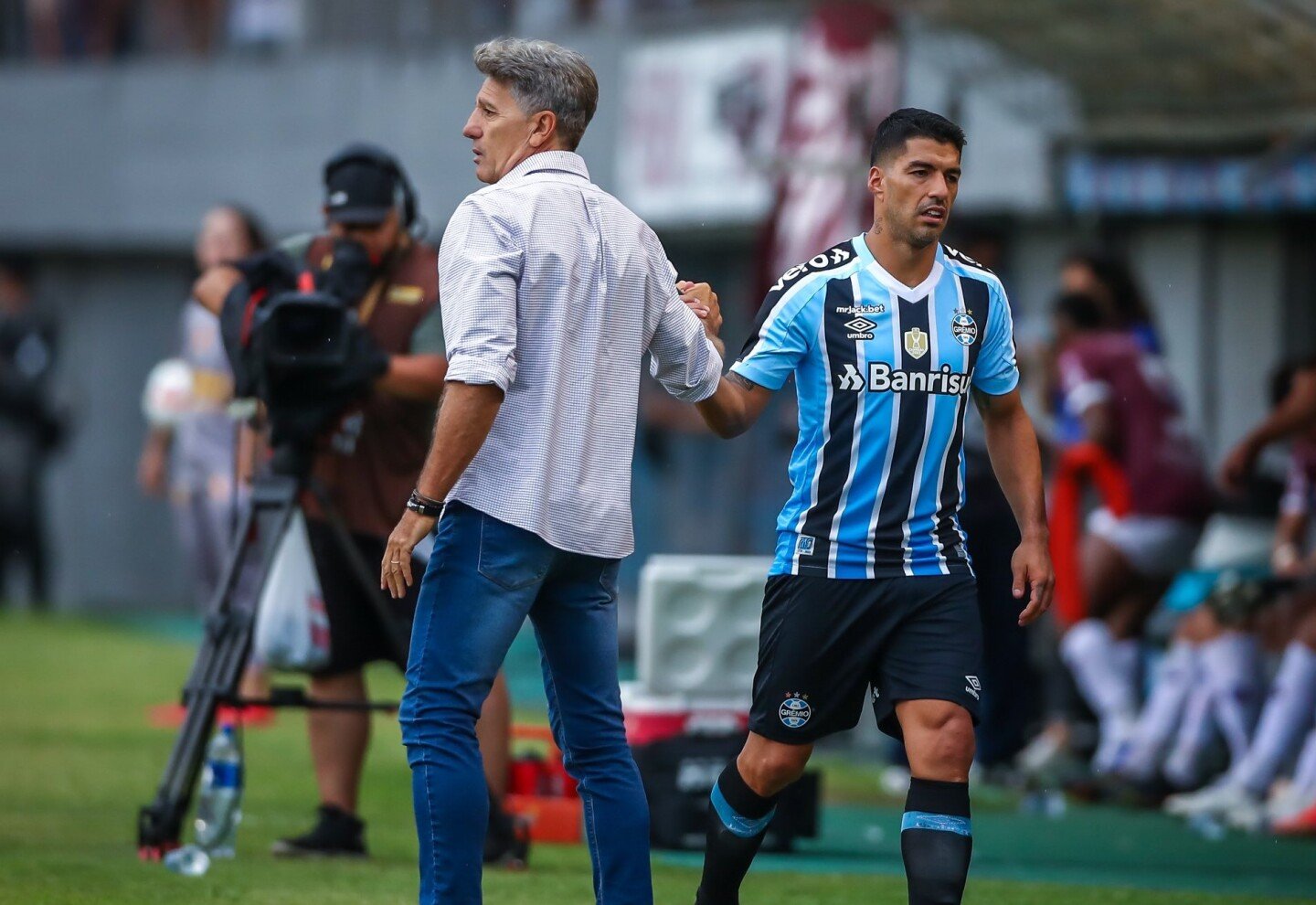 Renato Gaucho asume que el tema de la lesión de Suárez es delicado:”Tiene dolor en la rodilla y están pasando otras cosas”
