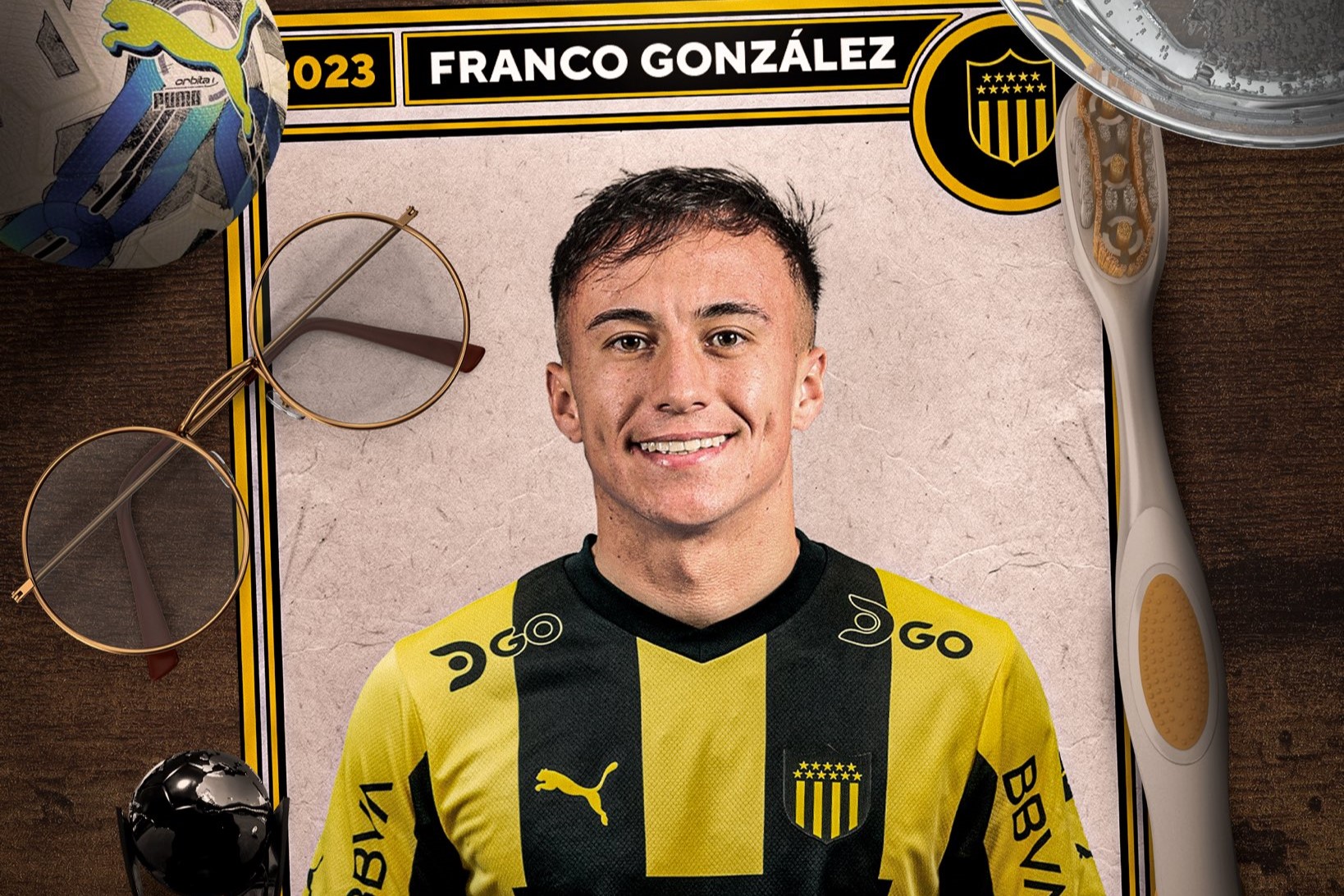 Franco “Cepillo” González es oficialmente jugador de Peñarol