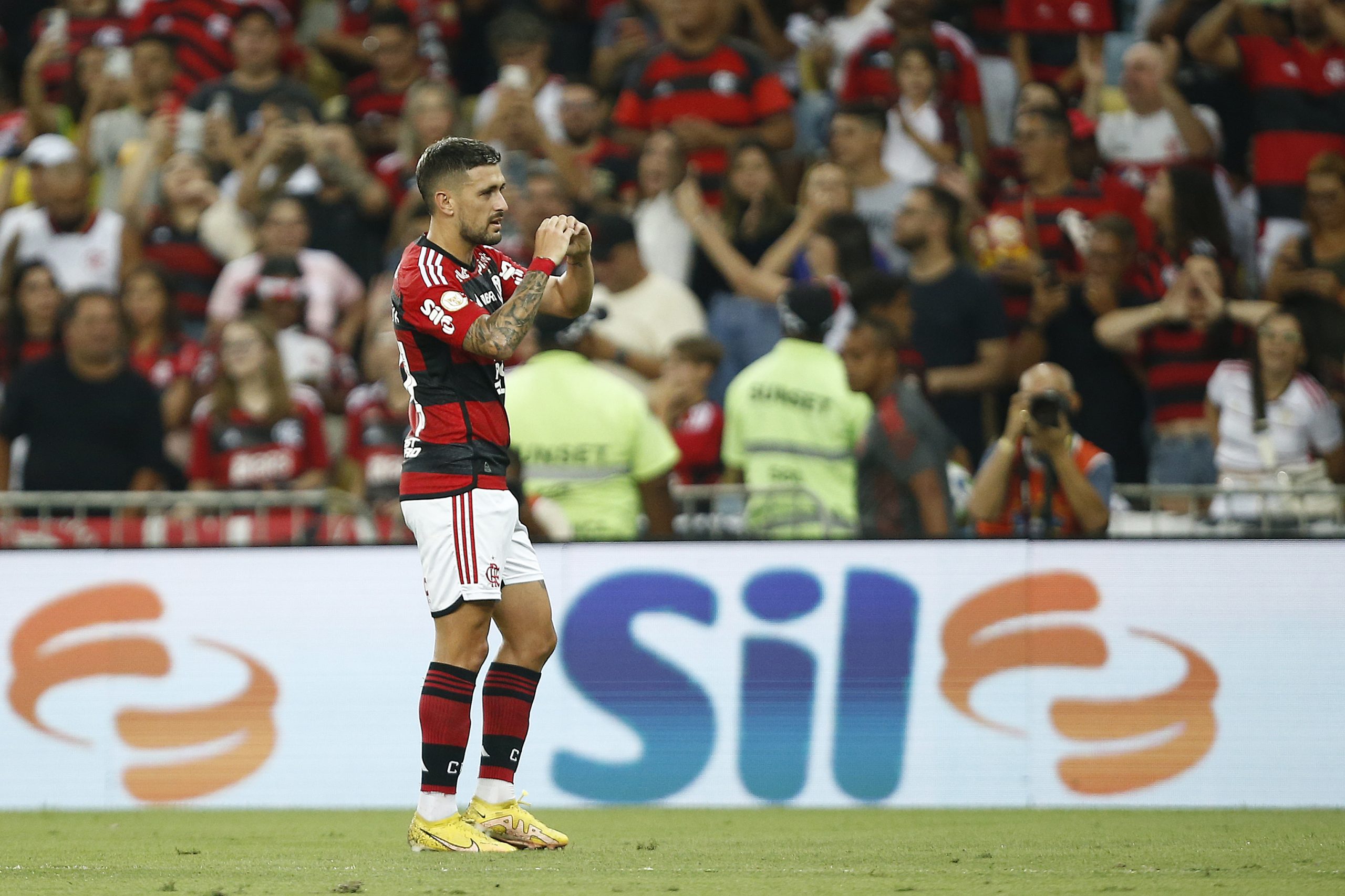 Gol de Giorgian De Arrascaeta, Flamengo ganó con autoridad ante Palmeiras