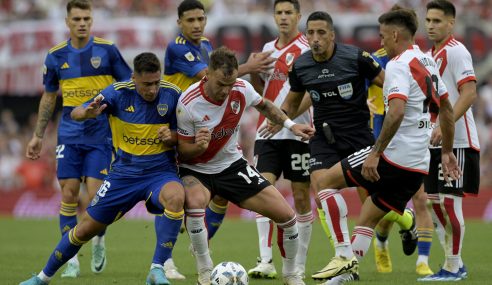 River y Boca sellaron un entretenido e intenso empate superclásico en el Monumental