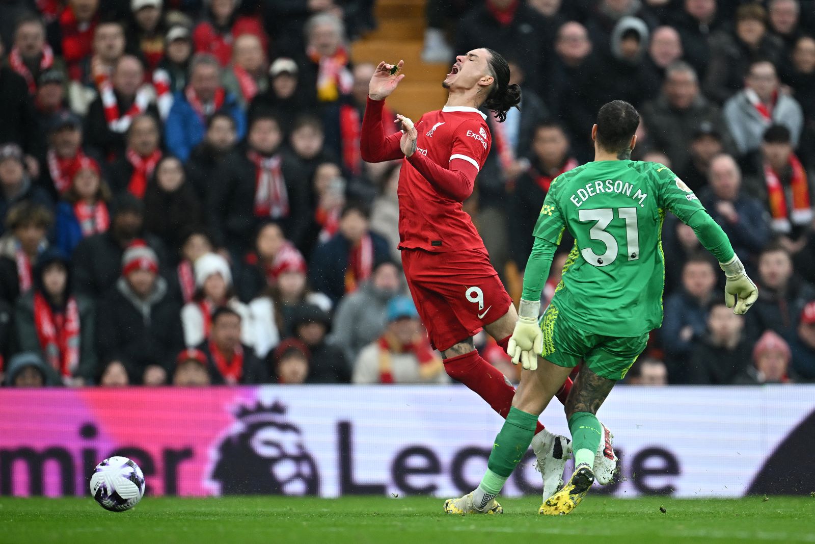 Liverpool 1-1 Manchester City: Darwin Núñez volvió a ser importante