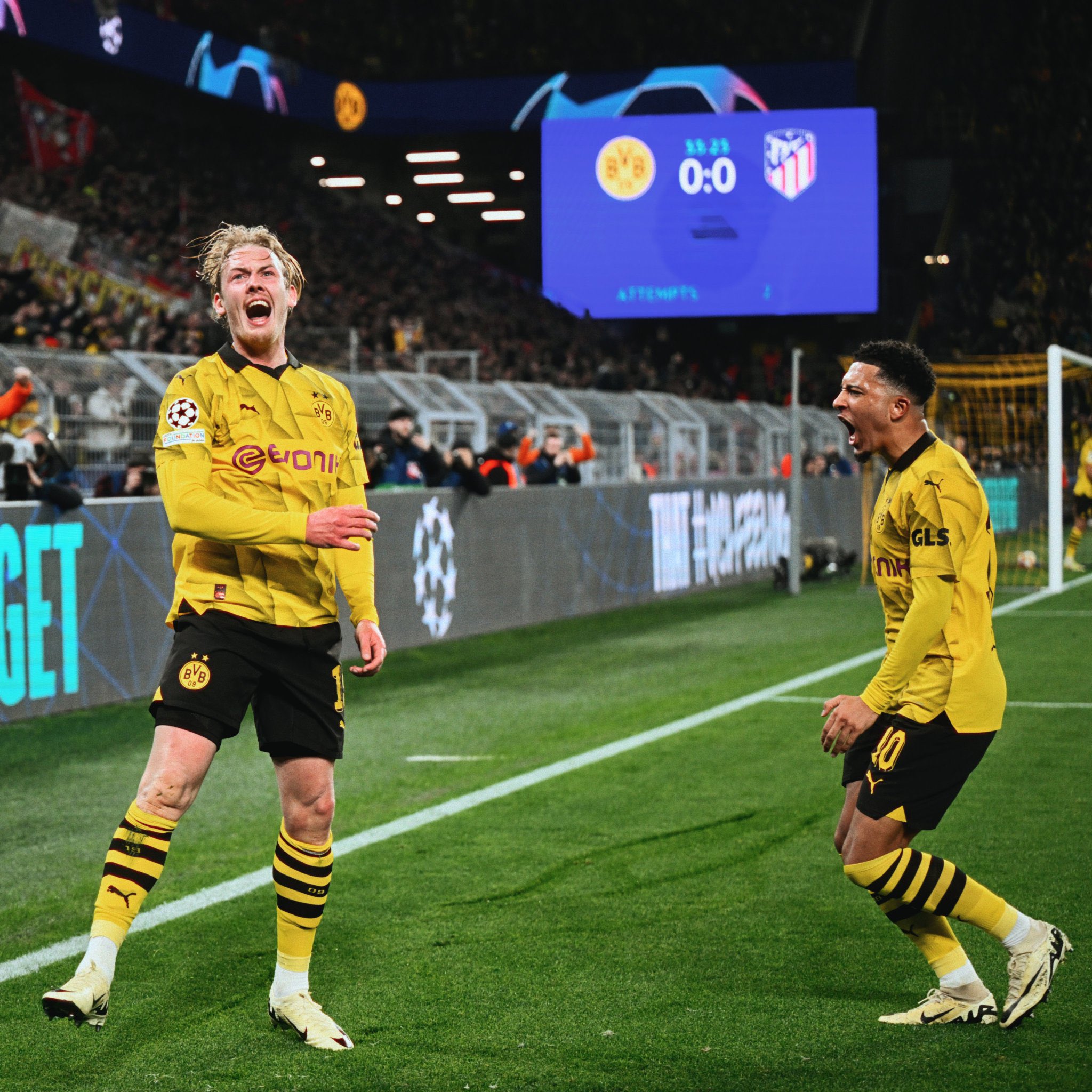 Dortmund entre los cuatro mejores al vencer al Atlético